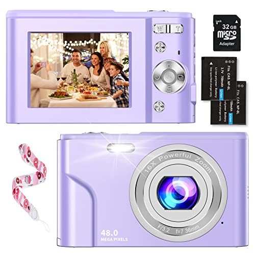 Capture Memories with 48MP Digital Camera