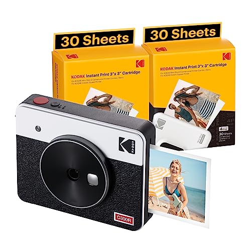 Retro 2-in-1 Camera & Printer: Capture Memories, Print Instantly!