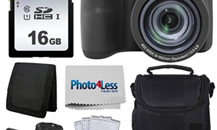 “Capture Memories: Kodak AZ405 Camera Bundle with 16GB Card & Accessories”