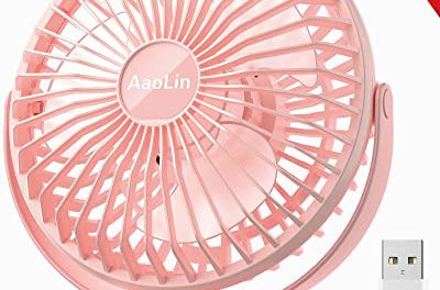 Powerful AaoLin Desk Fan: Whisper-Quiet, Portable & Invigorating