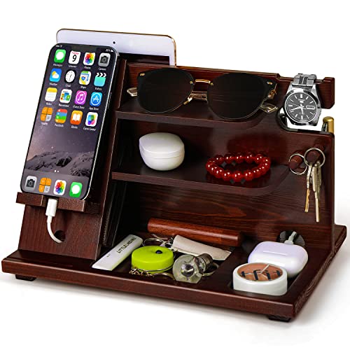 Organize and Charge with Stylish Nightstand Dock