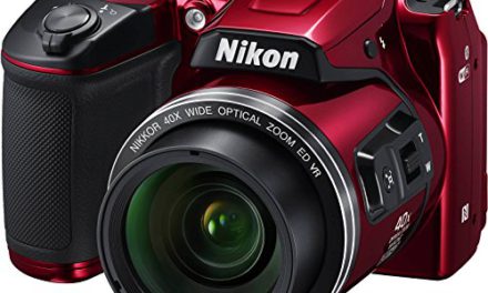 Renewed Nikon Coolpix B500: Capture Life in Red
