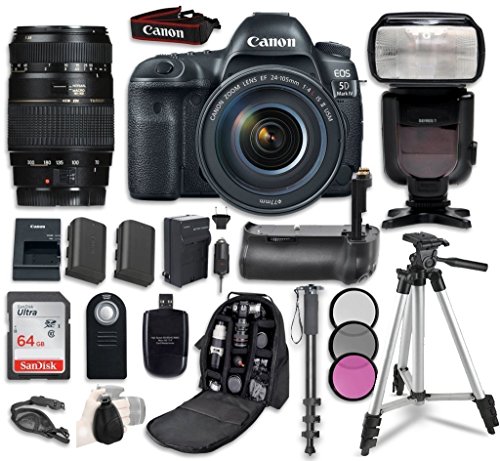 Capture Your World with Canon EOS 5D Mark IV Camera Bundle