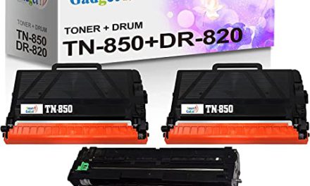 “Boost Printer Performance: Ultra-Compatible TN-850 TN850 DR-820 DR820 Cartridge Pack”