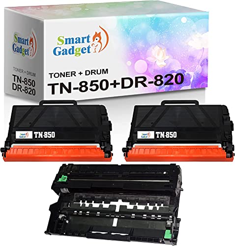 “Boost Printer Performance: Ultra-Compatible TN-850 TN850 DR-820 DR820 Cartridge Pack”