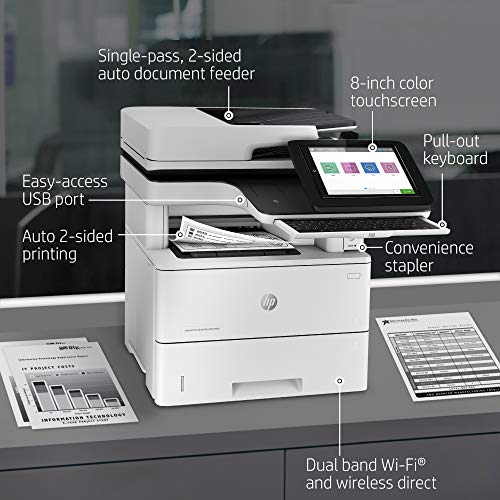 “Ultimate Efficiency: Wireless Monochrome Printer with Ethernet & 2-Sided Printing”