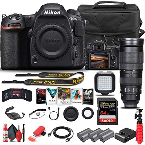 Nikon D500 DSLR Camera Bundle: Capture, Create & Energize!