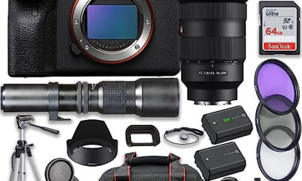 “Capture Stunning Moments: Sony a1 Camera Bundle with Powerful Lenses, Memory, and Accessories”