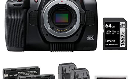 Unleash Creativity: Pocket Cinema Camera 6K G2 Bundle