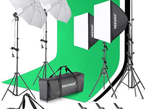 Capture Stunning Photos with NEEWER Studio Lighting Kit