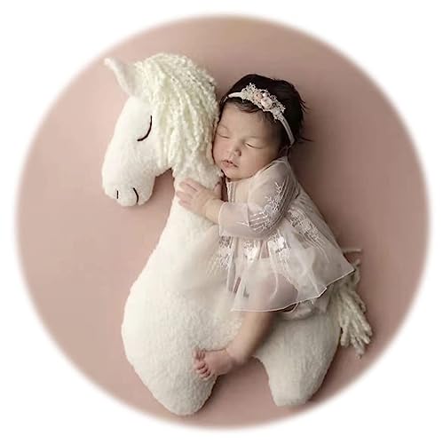 “Ultimate Newborn Photography Prop: Posing Pillow Horse for Perfect Baby Photos!”