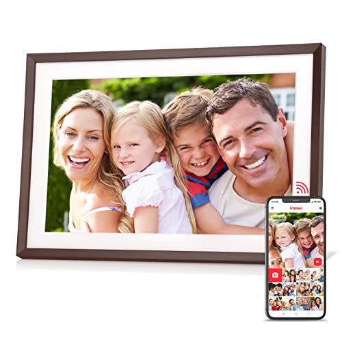 “Share Memories Anywhere: Frameo 10.1″ Smart WiFi Photo Frame”