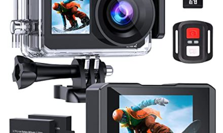 Capture Epic Moments with Adostob 4K Action Camera