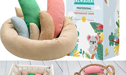 Capture Adorable Moments with 6PCS Baby Donut Posing Pillows