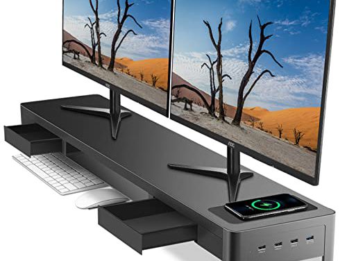 Upgrade Your Workspace with the Ultimate Dual Monitor Stand