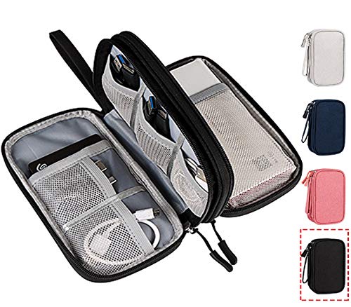 “Ultimate Electronics Organizer: Travel Cable Bag for Chargers, Phones, SD Cards”