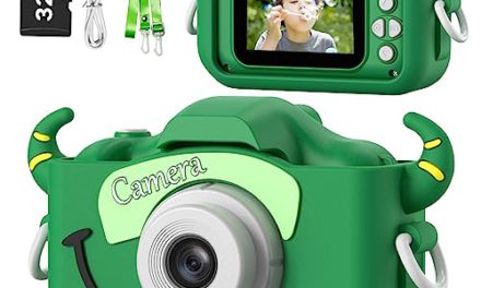 “Exciting Goopow Kids Camera: Perfect Gift for Boys 3-8 – Includes 32G SD Card!”