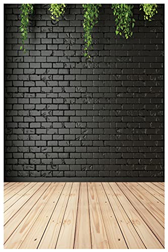 Capture Stunning Portraits with DHXXSC 6X9FT Black Brick Wall Photography Backdrop