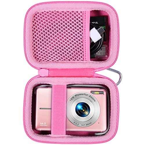 Protective Case for Kids Pink Video Camera