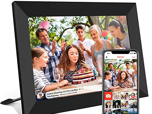 Instantly Share Memories with FRAMEO 10.1″ Smart WiFi Photo Frame