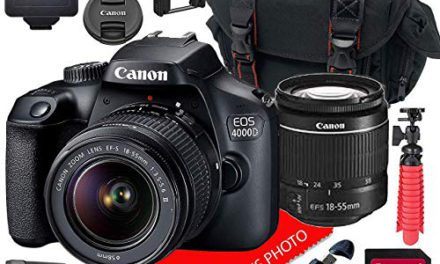 Capture Moments with Canon EOS 4000D DSLR: Perfect Bundle