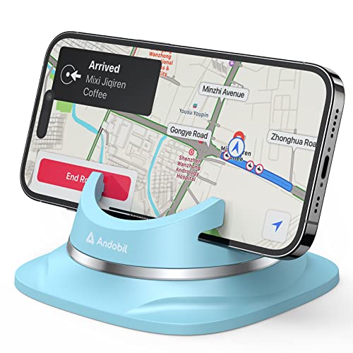 Secure & Versatile Car Phone Mount – Never Slip, 360°Rotatable – Fits iPhone, Samsung, Android, GPS