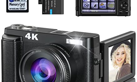 Capture Stunning Moments: 4K Camera for Photography & Vlogging