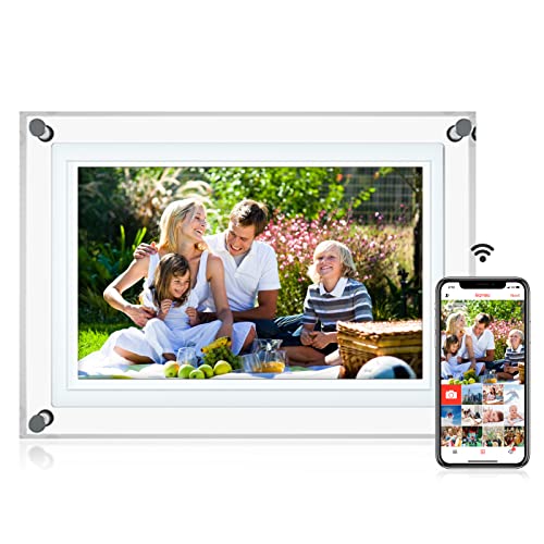 PiPivision Acrylic WiFi Frame: Display, Share, Store Memories