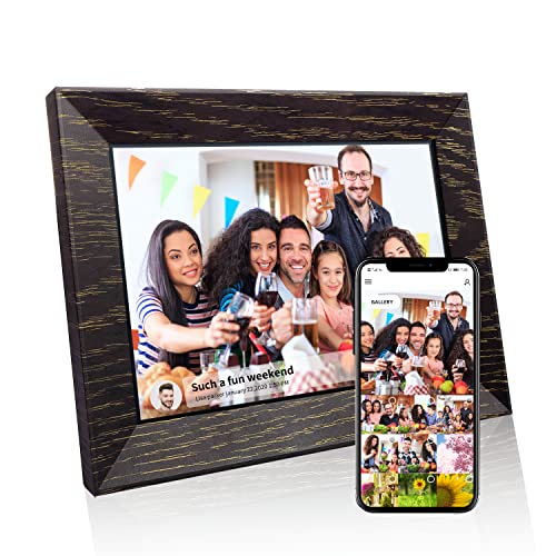 “Share Memories Instantly: WiFi 7″ Smart Photo Frame, HD Touch Screen, Auto-Rotate, Easy Setup”