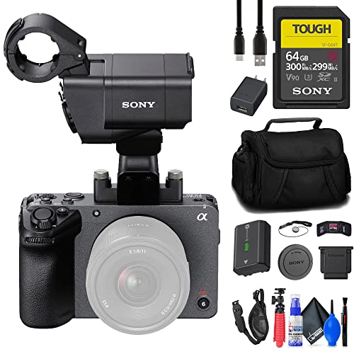 Sony FX30 Camera Kit: Capture Cinematic Moments with XLR Handle & Accessories