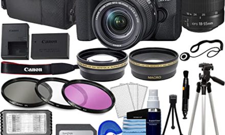 Capture Life’s Moments with EOS 850D DSLR Camera Bundle