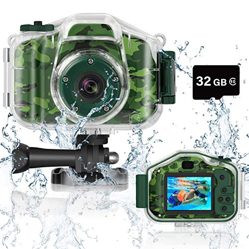 “Capture Memorable Moments: Waterproof Kids Camera for Unforgettable Christmas & Birthday Joy!”