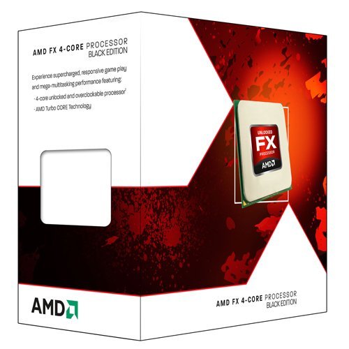 “Unleash Power: AMD FX 4350 Quad Core Processor, Portable & Black Edition”