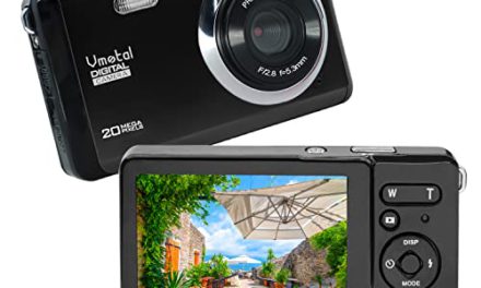 Capture Memories with Vmotal’s 1080P Point and Shoot Camera