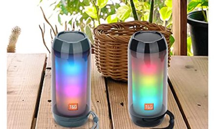 “Powerful Wireless Bluetooth Speakers: Enjoy Colorful Flashing, TF Card Playback & More!”