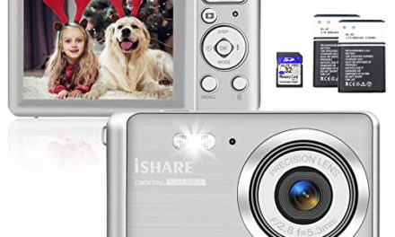 Capture Memories with Rechargeable 30MP Camera