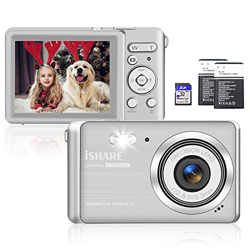 Capture Memories with Rechargeable 30MP Camera