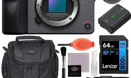 Sony FX30B Cinema Camera Bundle: Bag, Memory Card, Reader & More