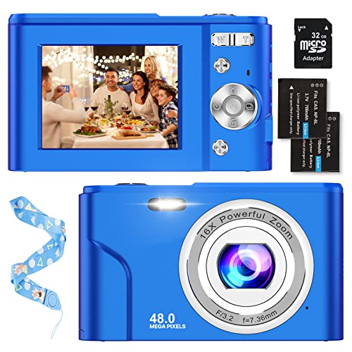 Capture Memories with 1080P 48MP Kid’s Camera