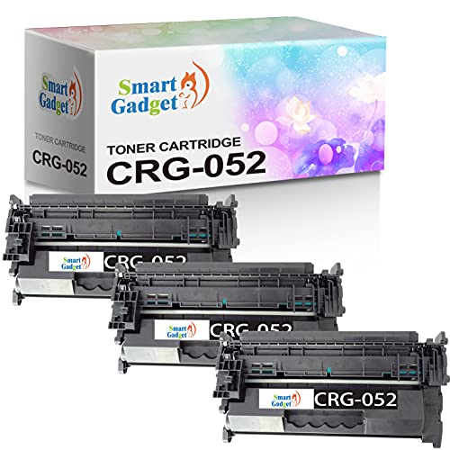 Upgrade Your Printer with Smart Gadget: CRG052 Toner Cartridge – 3X Black