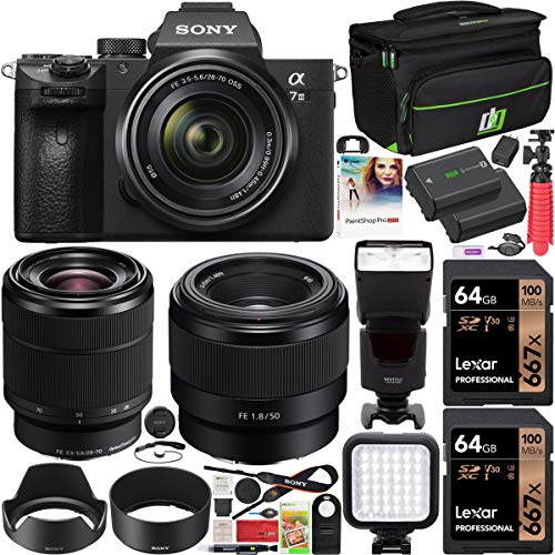 Capture Stunning Moments with Sony a7III Camera Bundle