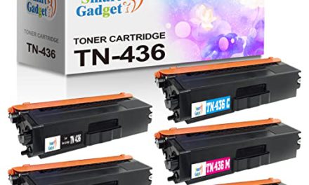 “Boost Printing Efficiency with 5-Pack Smart Toner Replacement”