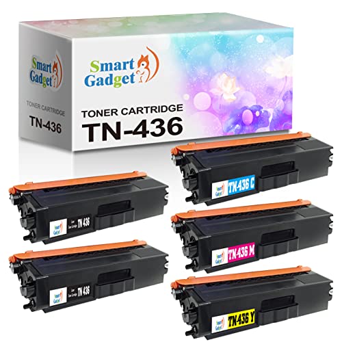 “Boost Printing Efficiency with 5-Pack Smart Toner Replacement”