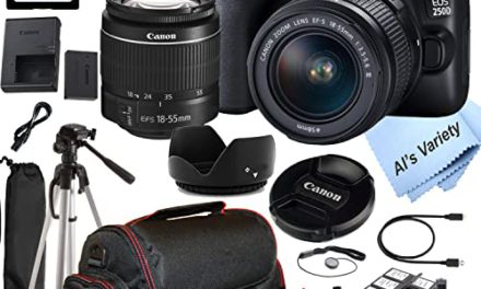 Capture Stunning Moments with Canon EOS 250D DSLR Camera