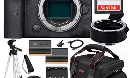 Ultimate Canon EOS R5 Camera Bundle: Full Frame Mirrorless, Adapter, Memory Card & More!