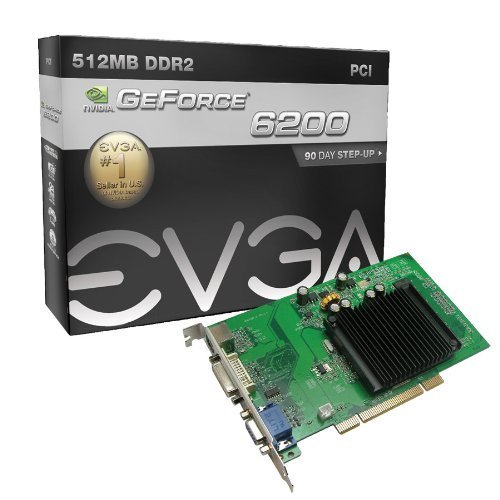 “Boost Your Gaming Experience with Portable EVGA GeForce 6200 Graphics Card!”