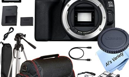 Grab the Canon EOS 250D Rebel Sl3 Camera Bundle