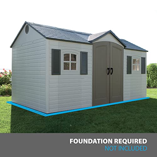 Superior Outdoor Storage Shed for Life, 8×15 ft, in Stunning Desert Sand