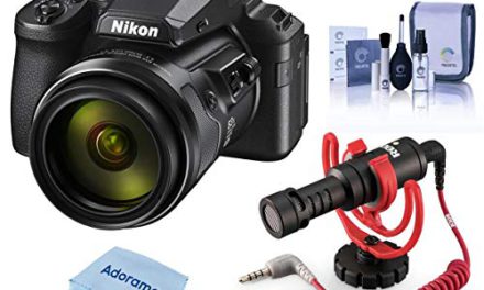 Capture Stunning Moments: Nikon P950 with RODE VideoMicro, Cleaning Kit & Microfiber Cloth