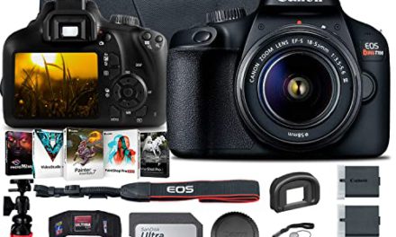 Capture the Moment: Canon EOS Rebel T100 DSLR Camera Bundle